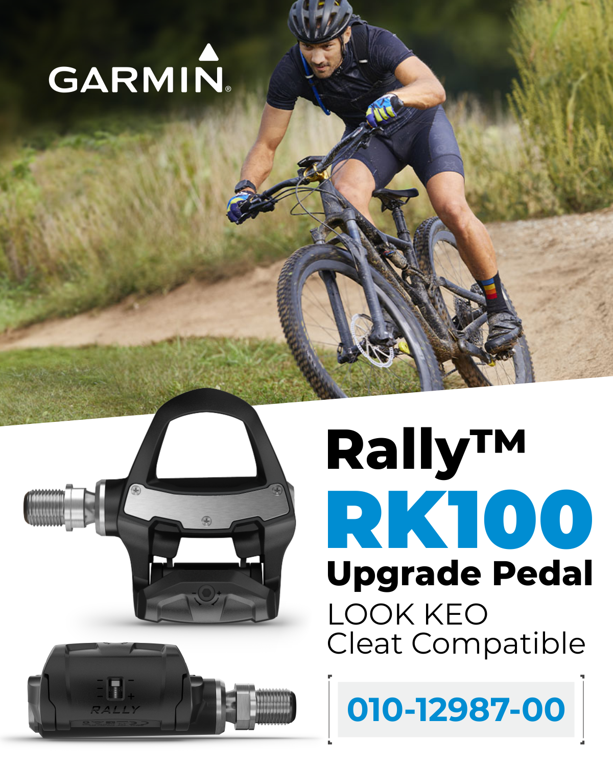 garmin upgrade pedal Garmin Rally RK100 Upgrade Pedal, Black
