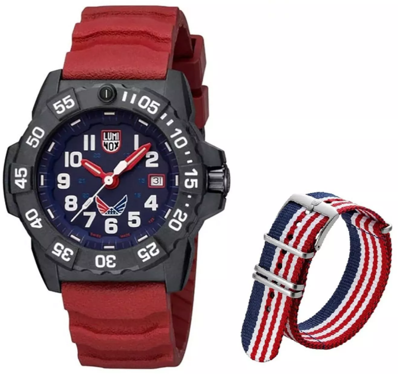 Luminox Volition America Patriot Timepiece Men's Watch 45mm Swiss Made (XS.3501.LM.VO.SET)