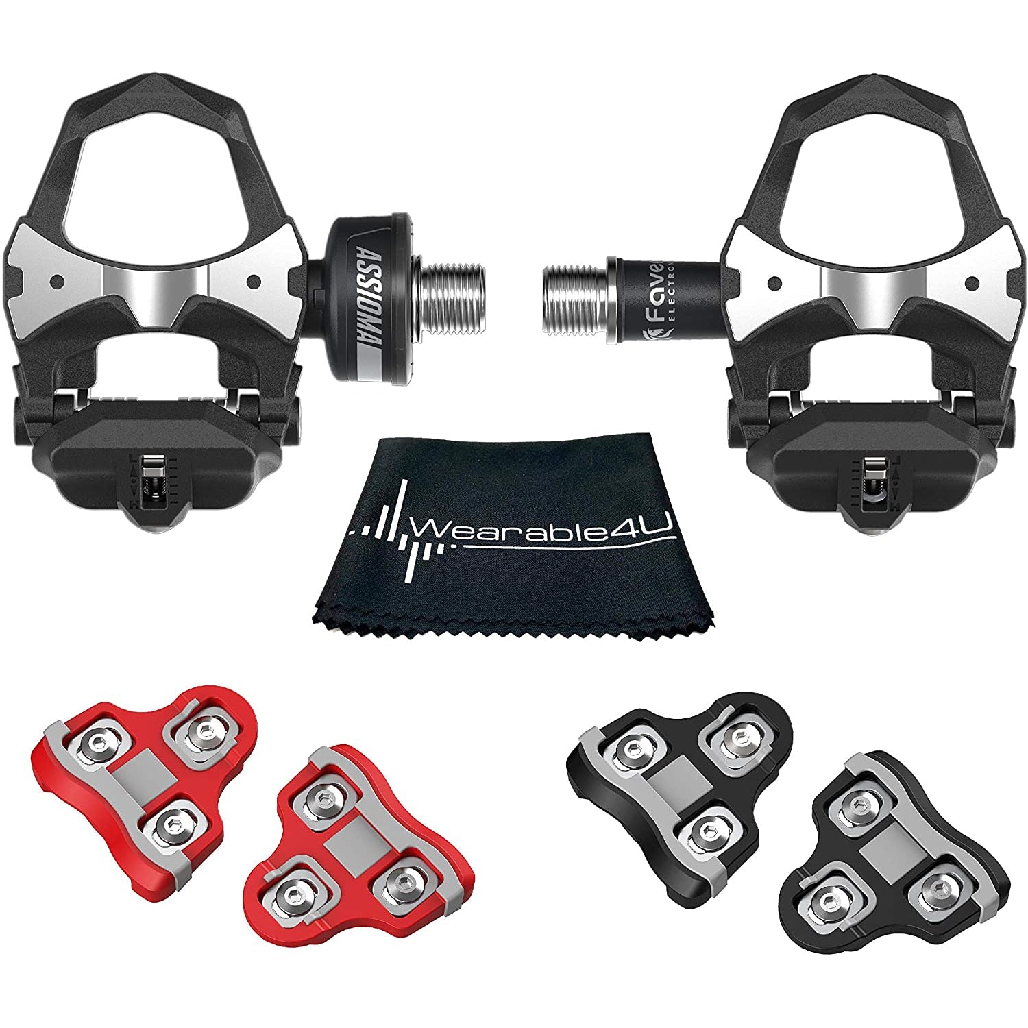 assioma power meter pedals Favero Assioma Uno Pedal Based Cycling Power Meter with Extra Cleats (00772-01)