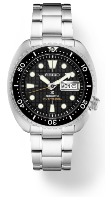 Seiko Prospex Automatic Diver Rotating Bezel 45.0 mm Black Dial Men's Watch (SRPE03)