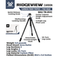 Vortex Optics Ridgeview Carbon Tripod Kit (TR-RVC)