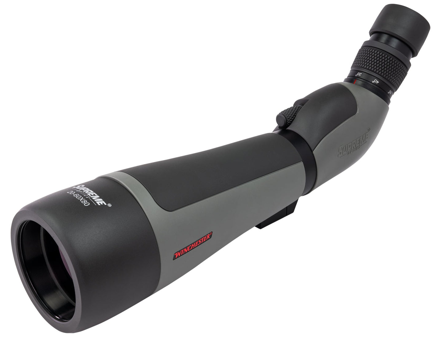 Winchester Supreme 20-60x80 mm Angled Spotting Scope (SPRM13-20-60x80)