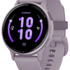 Garmin Vivoactive 5, Health and Fitness GPS Smartwatch - Metallic Orchid Aluminum Bezel with Orchid Case