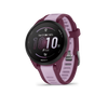 Garmin Forerunner 165 GPS Running Smartwatch | 19 hours in GPS mode |  AMOLED Display with Wearable4U Bundle - Berry/Lilac