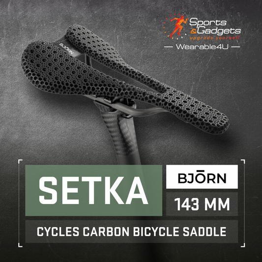Revolutionizing Ride Comfort: The Bjorn Cycles Carbon Bicycle Saddle with 3D Printed Pad Setka