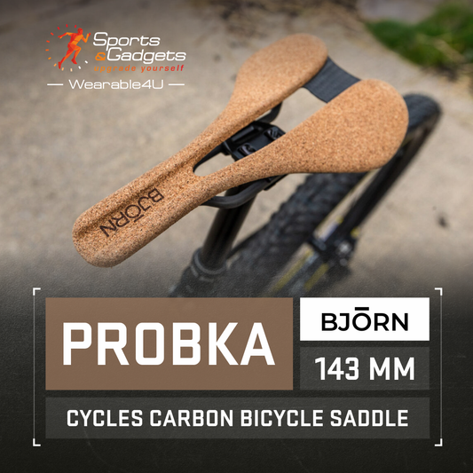 Discover the Bjorn Cycles Carbon Bicycle Saddle with Cork Pad Probka