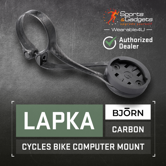 Bjorn Cycles Carbon Bike Computer Mount Lapka: The Perfect Blend of Strength and Style