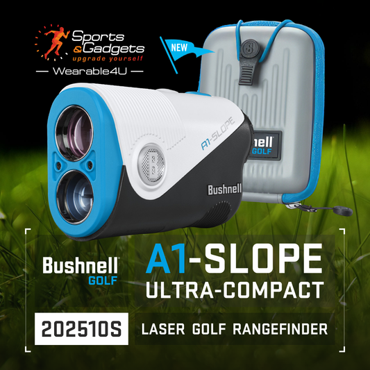 Bushnell A1-Slope Ultra-Compact Golf Laser Rangefinder: Precision and Portability for Every Golfer