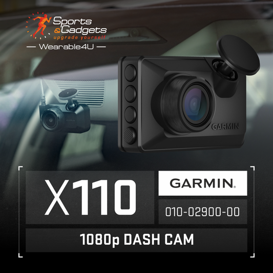 Stay Protected and Aware with the Garmin 1080p Dash Cam X110