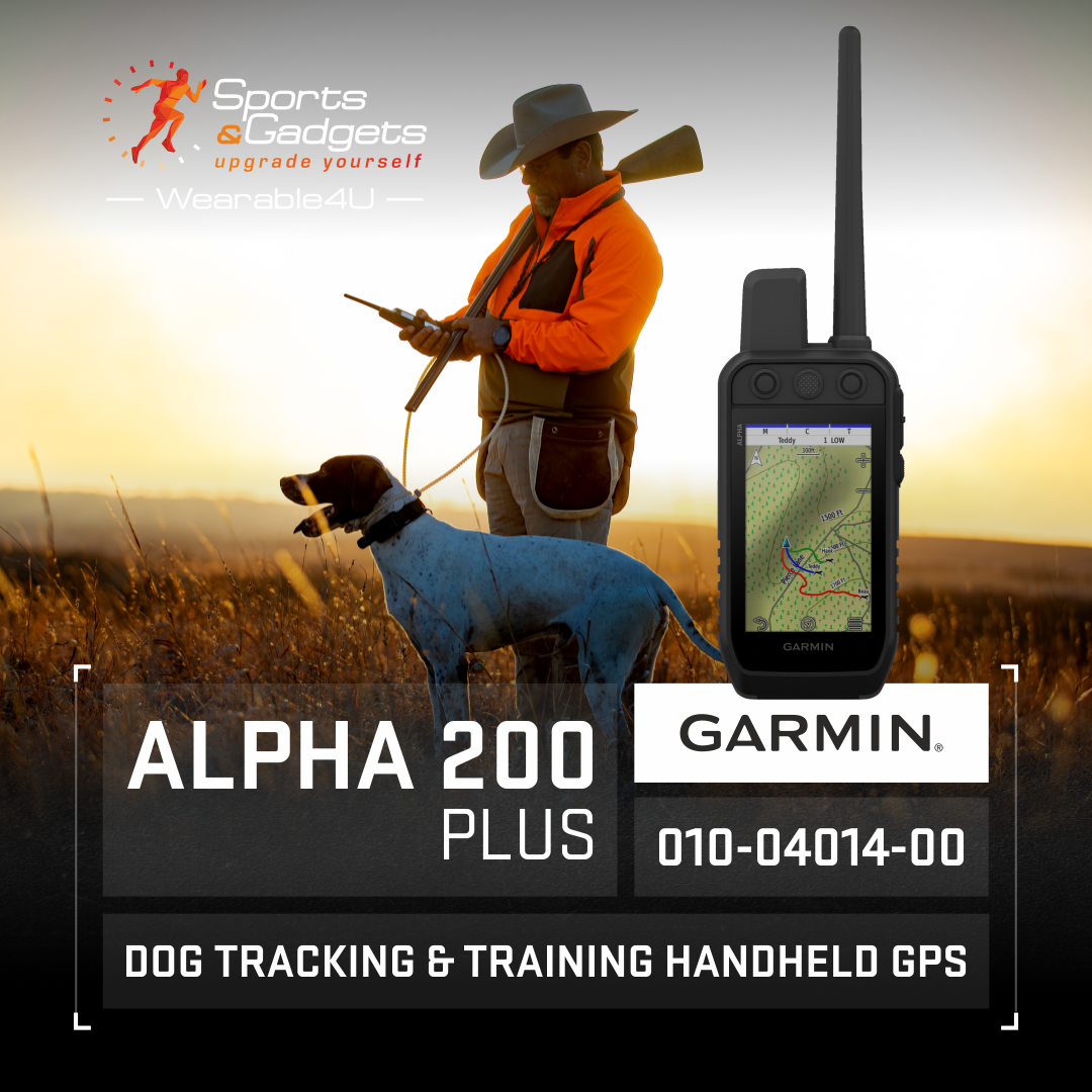 Garmin Alpha 200 Plus: The Ultimate Dog Tracking & Training Handheld GPS