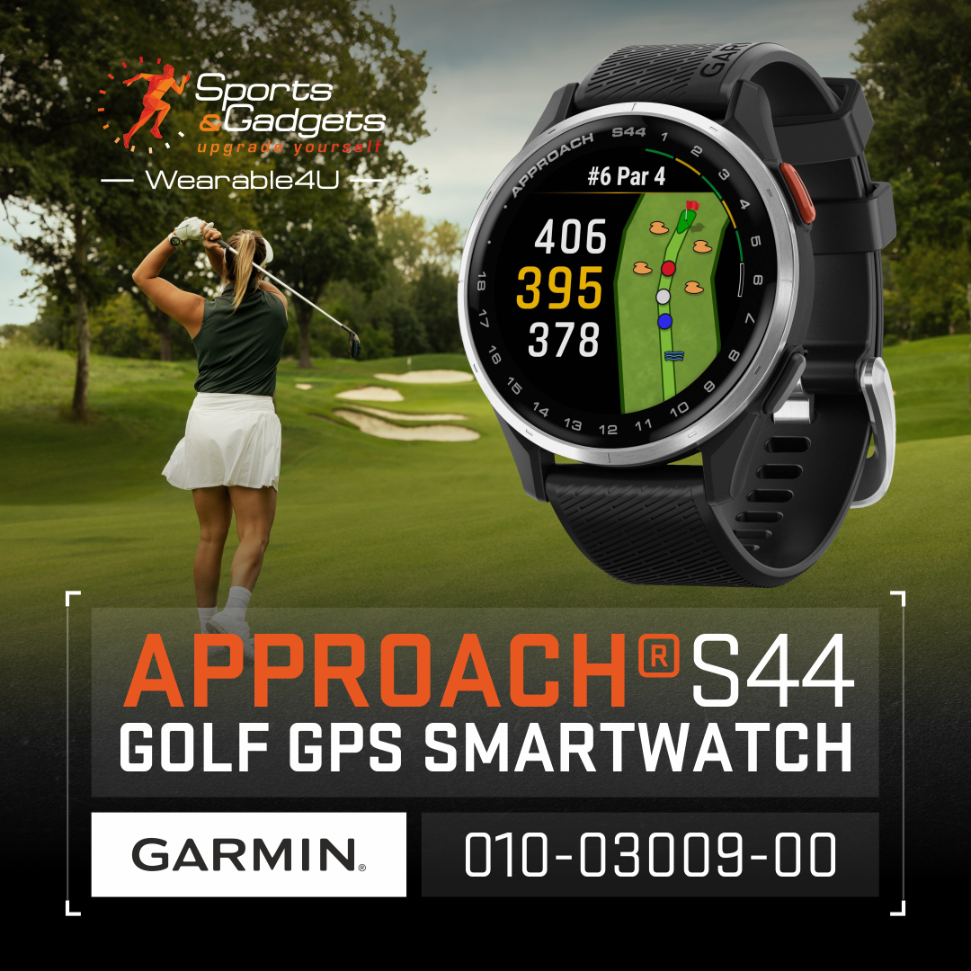 Garmin Approach S44: Elevate Your Golf Game with a Smart GPS Watch