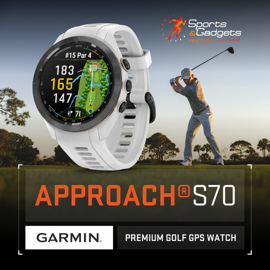 Tee Off with Precision: Discover the Garmin Approach S70 Smartwatch