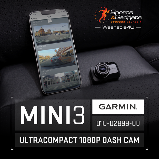 Capture Every Detail on the Road with the Garmin Dash Cam Mini 3