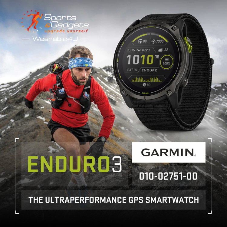 Garmin Enduro 3 The Ultimate Ultraperformance GPS Smartwatch for Endu