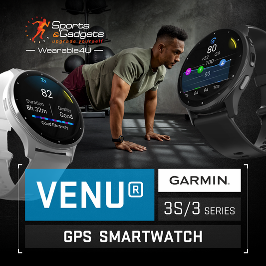Discover the Real You with the Garmin Venu 3 Series GPS Smartwatch