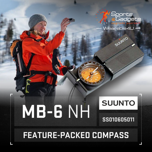 Discover Precision with the SUUNTO MB-6 NH Feature-Packed Compass