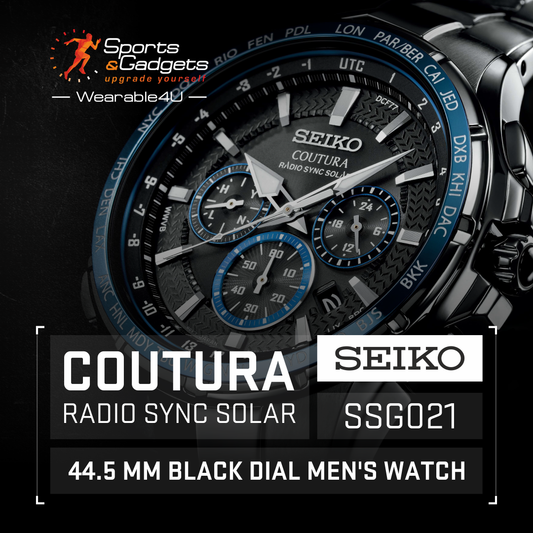 Seiko Coutura Radio Sync Solar Chronograph: The Pinnacle of Precision and Style