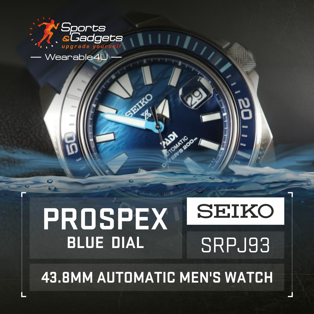 Dive into Excellence with the Seiko Prospex SRPJ93 Blue Dial Special Edition Men's Watch