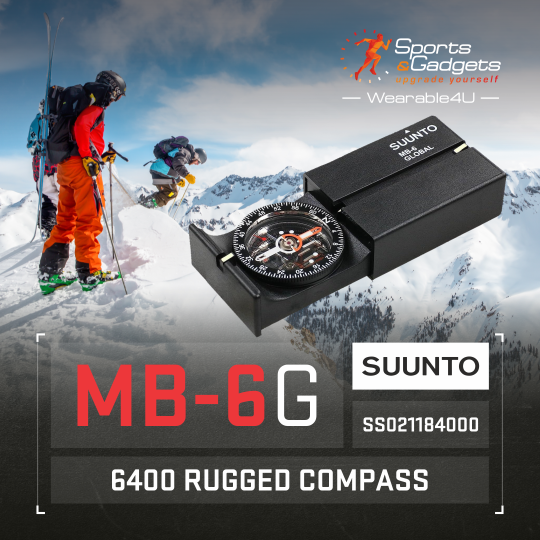 Design Rugged Compass Suunto MB-6 G 6400 Rugged Compass: Your Essential Tool for Wilderness
