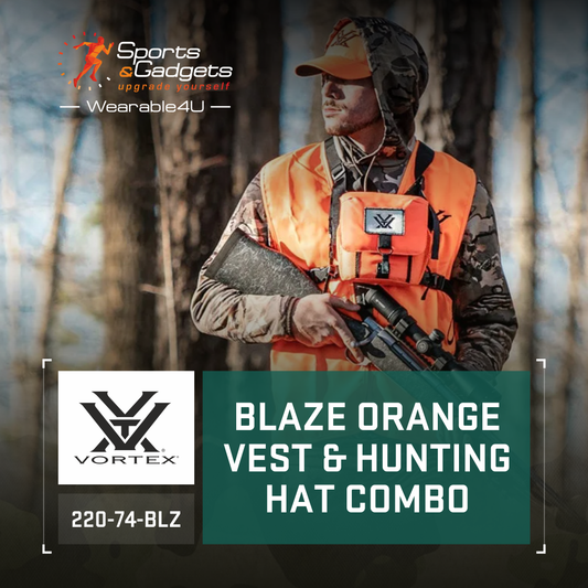 Stay Safe and Compliant: The Vortex Optics Blaze Orange Vest & Hunting Hat Combo