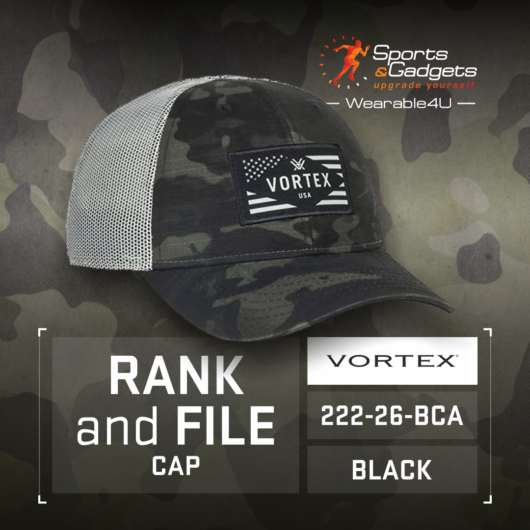 Embrace Adventure with the Vortex Optics Rank and File Black Cap