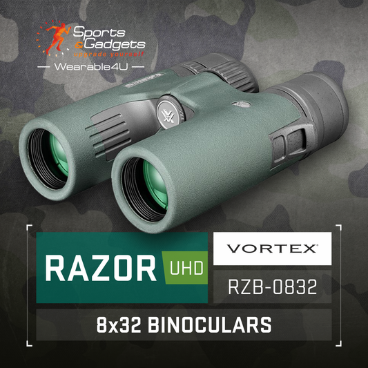 Discover the Ultimate Viewing Experience with Vortex Optics Razor UHD 8x32 Binoculars & GlassPak Pro Binocular Harness