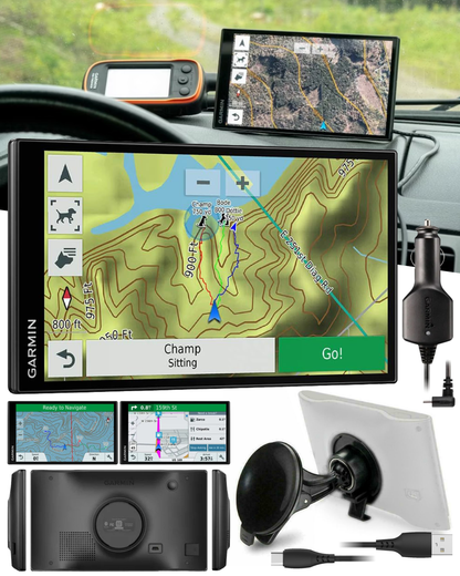 Garmin Drivetrack 71 in-Vehicle Dog Tracking and GPS Navigator 6.95" TFT Display (010-01982-00_W4U)