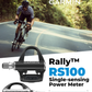 Garmin Rally RS100 Single-Sensing Power Meter Pedals, Reliable Power & Cadence Measurement, SHIMANO SPD-SL Cleat Compatibility 010-02388-03_W4U