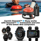 Garmin Descent S1 Buoy, Diver Communication with SubWave Sonar Messaging and Diver Monitoring, Descent T2 Transceivers and Compatible Dive Computer Required | Wearable4U Bundle (010-02546-00)