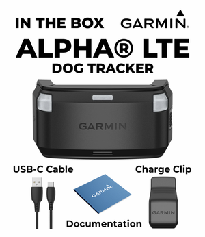 Garmin Alpha LTE Hiking Hunting Dog Tracker | Wearable4U Bundle
