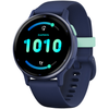 Garmin Vivoactive 5, Health and Fitness GPS Smartwatch - Metallic Navy Aluminum Bezel with Navy Case