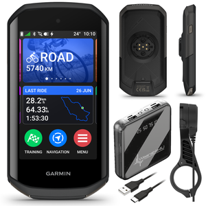 Garmin Edge 1050 Premium Cycling Computer, Vivid Color Touchscreen Display, Built-in Speaker, Advanced Training, Wearable4U