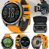 Garmin fenix 8 Multisport GPS Smartwatch, Wearable4U - Spark Orange/Graphite