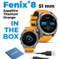 Garmin fenix 8 Multisport GPS Smartwatch, Wearable4U