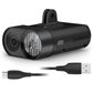 Garmin Varia Vue, Cycling Headlight and 4k Camera, Up to 600 Lumens, Auto Brightness, Crystal-Clear Video Recording, Incident Detection While Cycling w/ Wearable4U Bundle