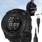 Garmin Instinct 3 Tactical Solar / AMOLED 45-50 mm GPS Rugged Outdoor Smartwatch with Wearable4U Bundle