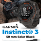 Garmin Instinct 3 Rugged Outdoor GPS Smartwatch, Wearable4U