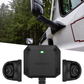 Garmin dezl DualView Camera System, LGV GPS Truck sat nav, Blind spot Monitor, Live View of Your Truck Sides, IPX7 (010-02979-00) w/ Wearable4U Bundle