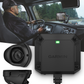 Garmin dezl DualView Camera System, LGV GPS Truck sat nav, Blind spot Monitor, Live View of Your Truck Sides, IPX7 (010-02979-00) w/ Wearable4U Bundle