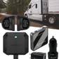 Garmin dezl DualView Camera System, LGV GPS Truck sat nav, Blind spot Monitor, Live View of Your Truck Sides, IPX7 (010-02979-00) w/ Wearable4U Bundle