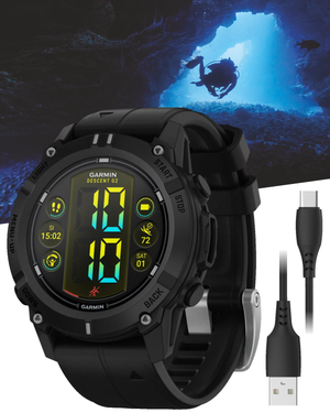 Garmin Descent G2 Watch-style Dive Computer Smartwatch, AMOLED Display, Diving, Wearable4U