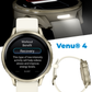 Garmin Venu 4 - 41/45mm AMOLED Advanced Health & Fitness GPS Smartwatch, Bright & Colorful Display, Built-in Flashlight, Up to 10/12 Days Battery Life with Wearable4U Bundle