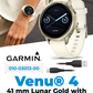 Garmin Venu 4 - 41/45mm AMOLED Advanced Health & Fitness GPS Smartwatch, Bright & Colorful Display, Built-in Flashlight, Up to 10/12 Days Battery Life with Wearable4U Bundle