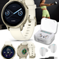 Garmin Venu 4 - 41/45mm AMOLED Advanced Health & Fitness GPS Smartwatch, Bright & Colorful Display, Built-in Flashlight, Up to 10/12 Days Battery Life with Wearable4U Bundle
