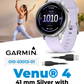 Garmin Venu 4 - 41/45mm AMOLED Advanced Health & Fitness GPS Smartwatch, Bright & Colorful Display, Built-in Flashlight, Up to 10/12 Days Battery Life with Wearable4U Bundle