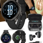 Garmin Venu 4 - 41/45mm AMOLED Advanced Health & Fitness GPS Smartwatch, Bright & Colorful Display, Built-in Flashlight, Up to 10/12 Days Battery Life with Wearable4U Bundle