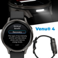 Garmin Venu 4 - 41/45mm AMOLED Advanced Health & Fitness GPS Smartwatch, Bright & Colorful Display, Built-in Flashlight, Up to 10/12 Days Battery Life with Wearable4U Bundle