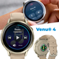 Garmin Venu 4 - 41/45mm AMOLED Advanced Health & Fitness GPS Smartwatch, Bright & Colorful Display, Built-in Flashlight, Up to 10/12 Days Battery Life with Wearable4U Bundle