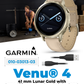 Garmin Venu 4 - 41/45mm AMOLED Advanced Health & Fitness GPS Smartwatch, Bright & Colorful Display, Built-in Flashlight, Up to 10/12 Days Battery Life with Wearable4U Bundle