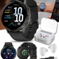 Garmin Venu 4 - 41/45mm AMOLED Advanced Health & Fitness GPS Smartwatch, Bright & Colorful Display, Built-in Flashlight, Up to 10/12 Days Battery Life with Wearable4U Bundle